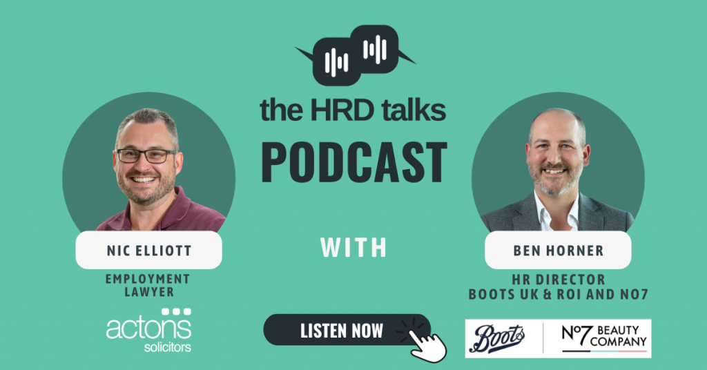 The HRD Talks podcast - Episode 5 now live! | Actons Solicitors